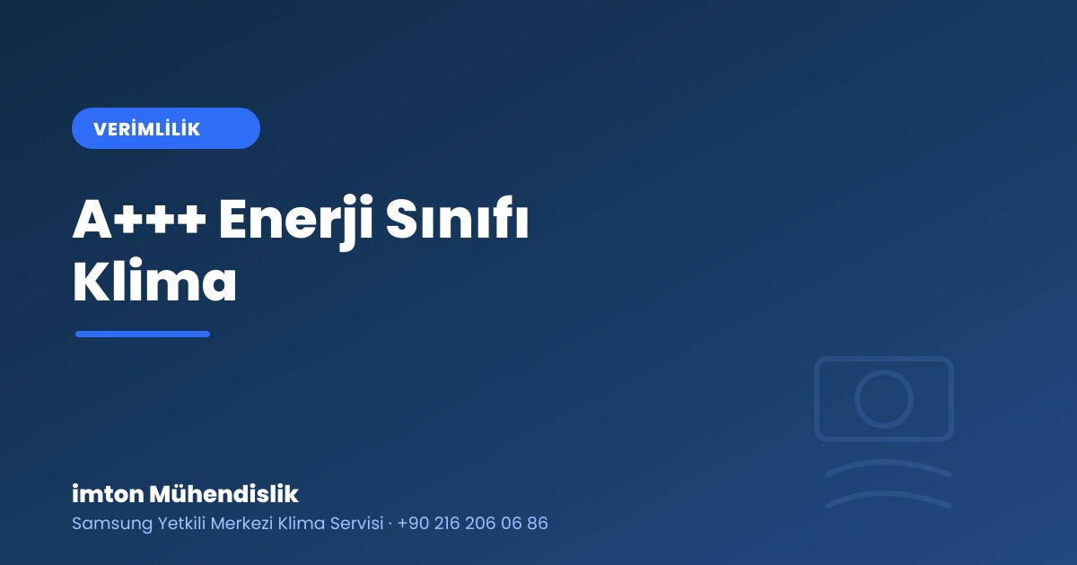 A+++ Enerji Sınıfı Klima Gerçekten Tasarruf Ettirir mi? A+++ Enerji Sınıfı Klima Gerçekten Tasarruf Ettirir mi?