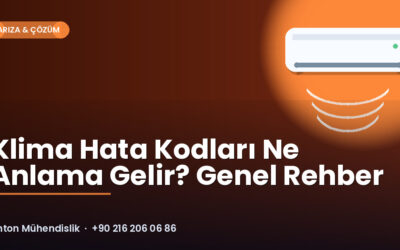 Klima Hata Kodları Ne Anlama Gelir? Genel Rehber