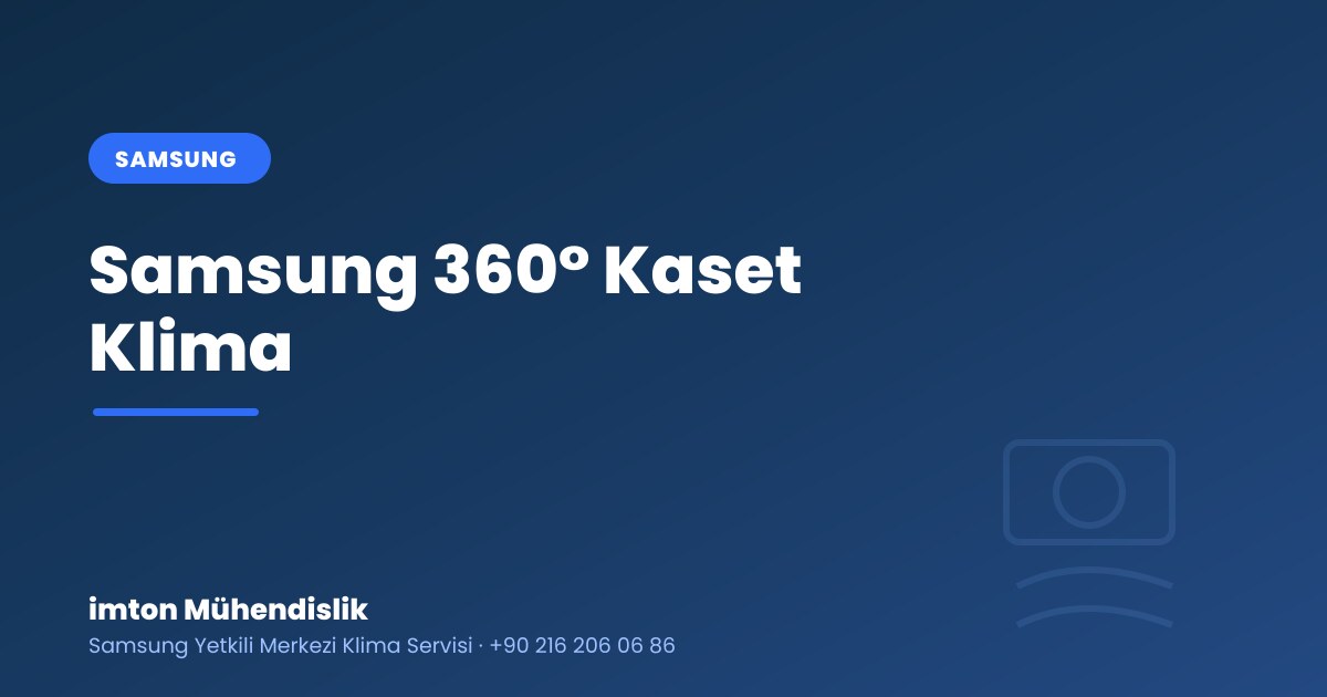 Samsung 360 Kaset Tipi Klima: Ofis ve Mağaza İçin Samsung 360 Kaset Tipi Klima: Ofis ve Mağaza İçin