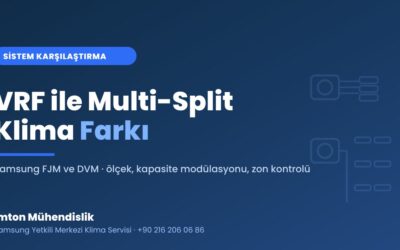 VRF ile Multi-Split Klima Farkı Nedir?