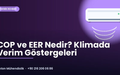 COP ve EER Nedir? Klimada Verim Göstergeleri