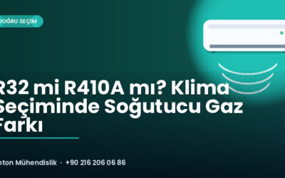 R32 mi R410A mı? Klima Seçiminde Soğutucu Gaz Farkı