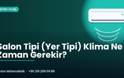 Salon Tipi (Yer Tipi) Klima Ne Zaman Gerekir?