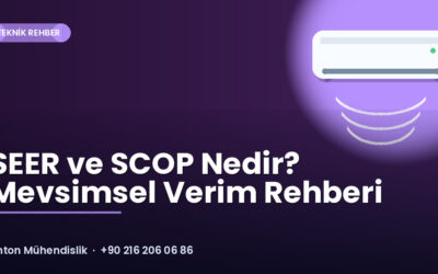SEER ve SCOP Nedir? Mevsimsel Verim Rehberi