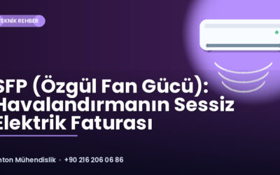SFP (Özgül Fan Gücü): Havalandırmanın Sessiz Elektrik Faturası