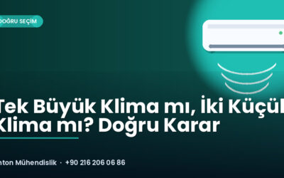 Tek Büyük Klima mı, İki Küçük Klima mı? Doğru Karar