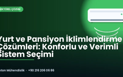 Yurt ve Pansiyon İklimlendirme Çözümleri: Konforlu ve Verimli Sistem Seçimi